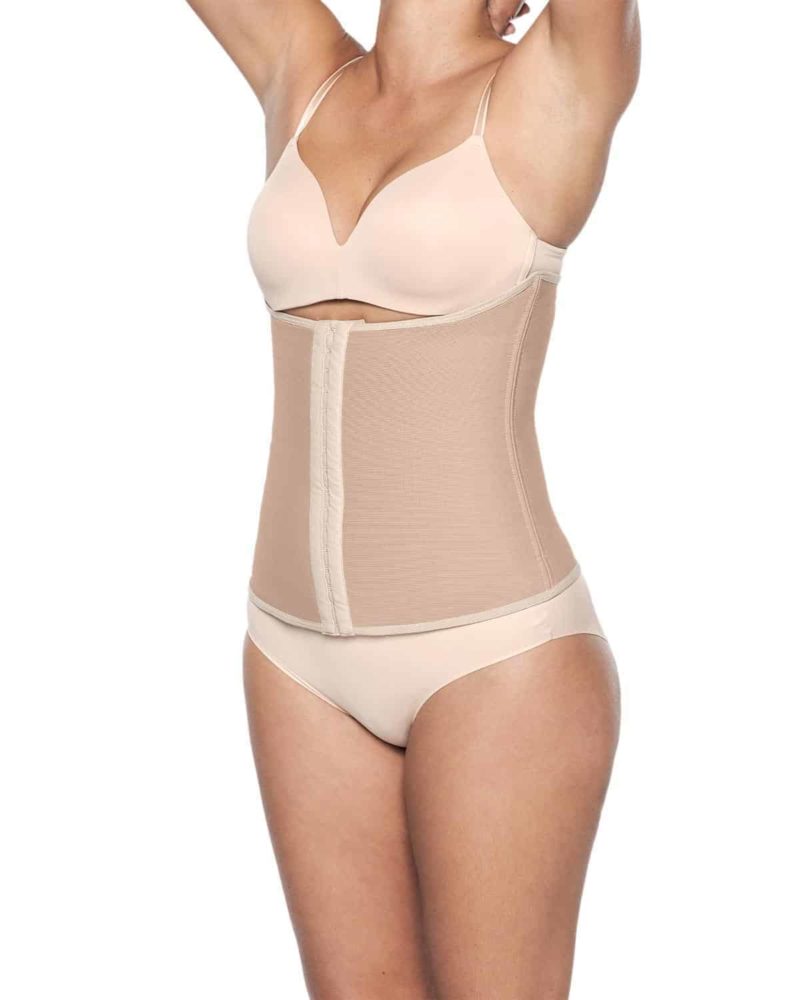 SLIMMER comes with the extra firm compression at abdomen & at