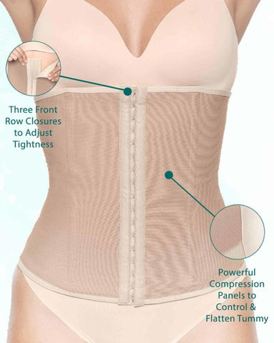 FOCUSSEXY Women Waist Shapewear Belly Band Belt Body Shaper Postpartum  Support Slimming Recovery Women Body Shaper Tummy Control Waist Trainer 