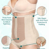 Bellefit Girdle with Side Zipper Natural Birth Compression Garment,  Postpartum Essentials Beige in Dubai - UAE