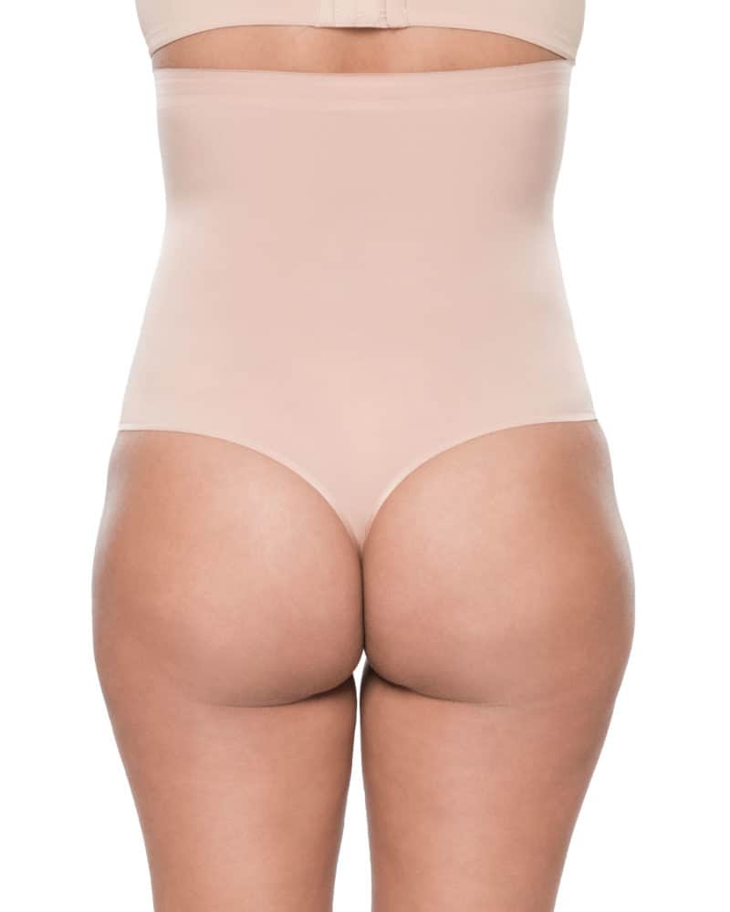 Tummy Control Thong Shapewear for Women High Waisted Sexy Thong Seamless  Underwear Thongs