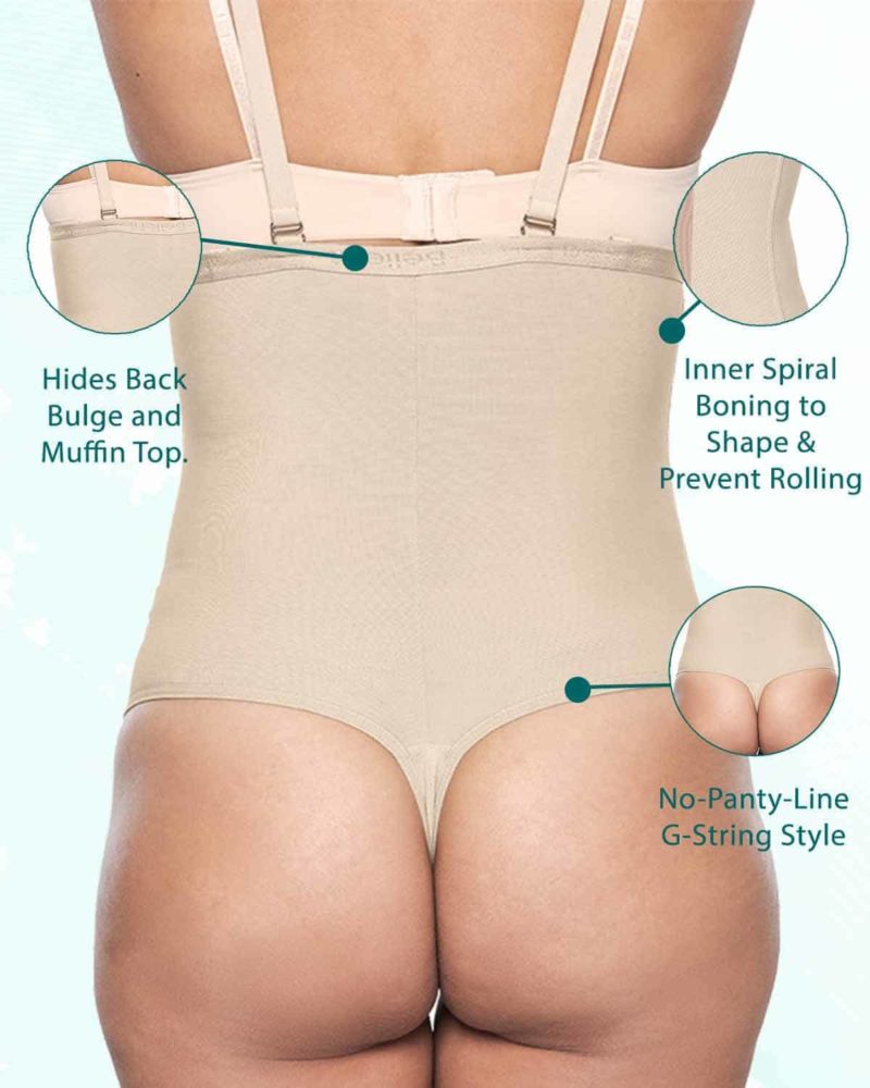 Women's G String Shapewear Panties Seamless Body Shape G String