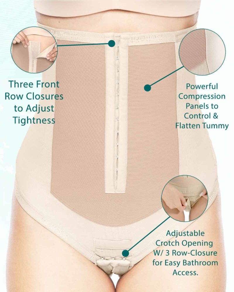 Bellefit Postpartum Girdle Corset, C-Section Recovery Belt & Protruding  Abdomen Garment